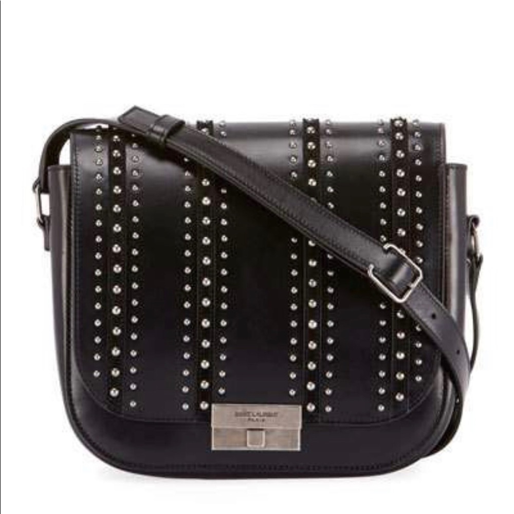 Saint Laurent Betty studded messenger bag